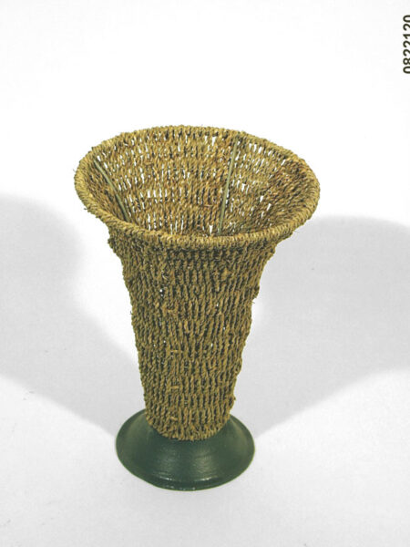 Copa cuerda trenzada natural - 35x33cm